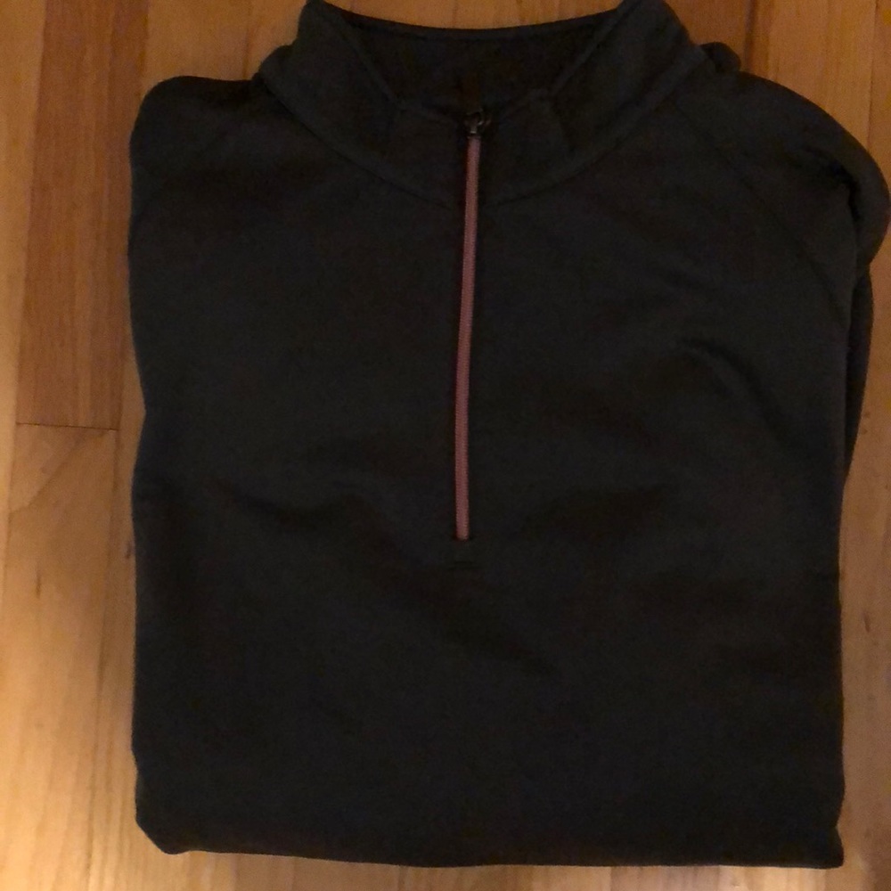 Gray. Zip - Sweatshirt.
